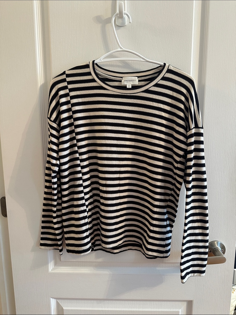 Armedangles striped cotton sweater